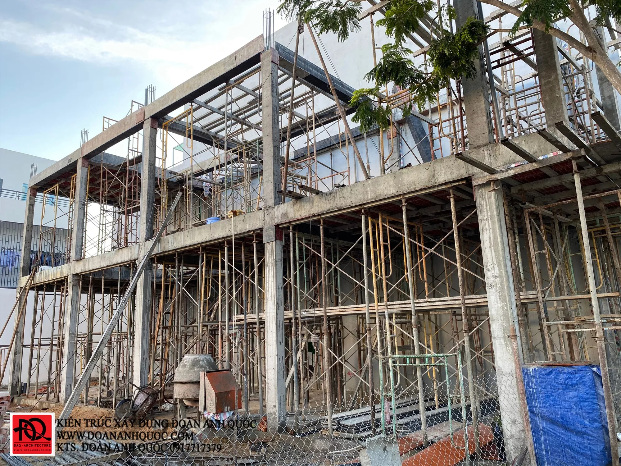 thi công hoàn thiện nhà phố hiện đại